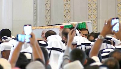 Mourners bury Hamas chief Haniyeh in Qatar