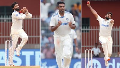 Most Test wickets for India: Ashwin 2nd on all-time list, Ravindra Jadeja nears 300 club