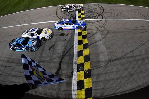 The closest finish in NASCAR Cup Series history saw Kyle Larson edge Chris Buescher - The Boston Globe