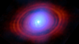 A baby star's planet-forming disk has 3 times more water than all of Earth's oceans