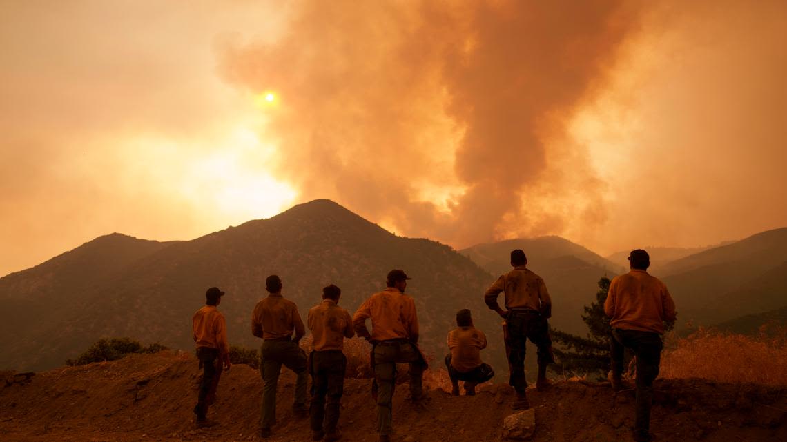 Line Fire: Thousands of homes threatened in San Bernardino County