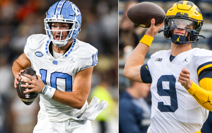 NFL mock draft 2024: How Patriots' potential Drake Maye vs. J.J. McCarthy debate could shape 2024 NFL Draft | Sporting News