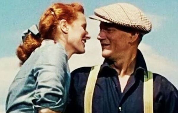 John Wayne left speechless by co-star's forbidden improvised line that's in film