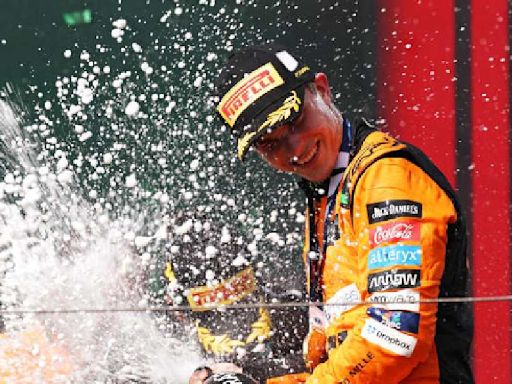 Australian Oscar Piastri takes his first Formula One win in McLaren one-two at Hungarian Grand Prix