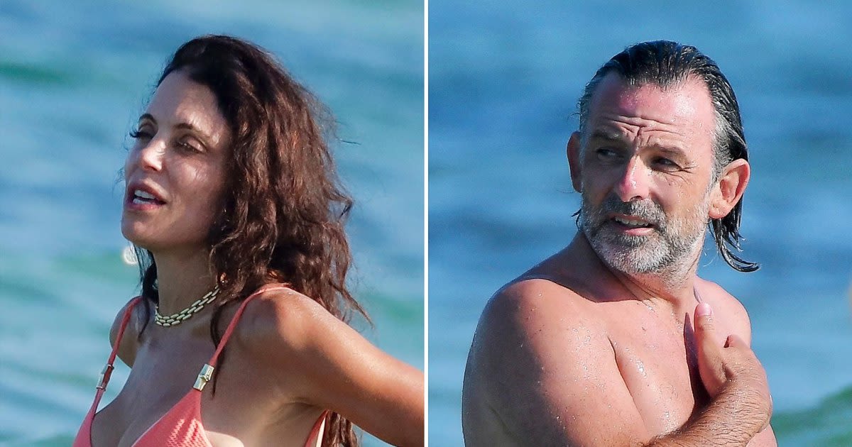 Bethenny Frankel Stuns in One-Piece With German Artist Niclas Castello on Saint-Tropez Vacation