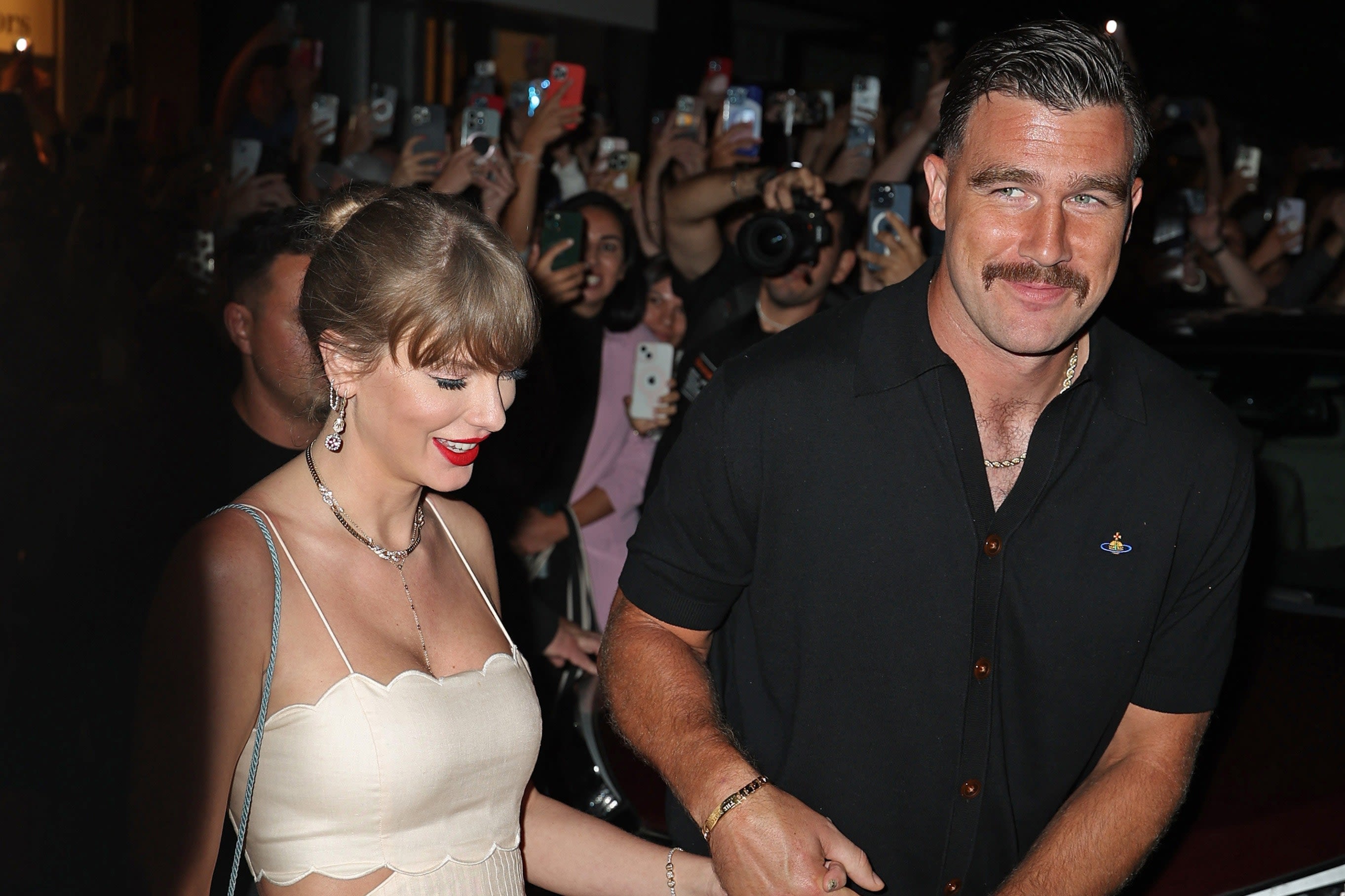 Taylor Swift Makes the Case for Breaking Traditional Wedding Dress Codes With Travis Kelce