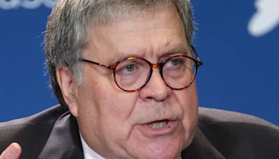 Bill Barr Says He'll Back 2024 GOP Ticket, Claims Biden Is More Dangerous Than Trump