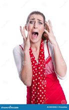 Hysterical Woman Stock Photography - Image: 35510352