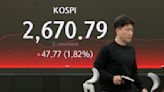 Stock market today: Asian shares track Wall Streets rally, led by a 2.4% jump in Tokyo