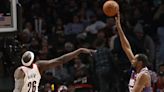 Kevin Durant's 40 points not enough as Phoenix Suns lose to Portland Trail Blazers