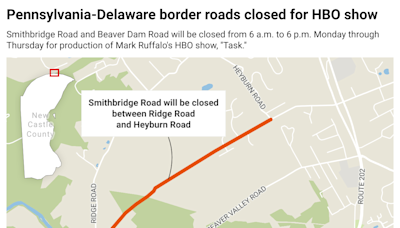 Mark Ruffalo HBO series will close roads along Delaware border