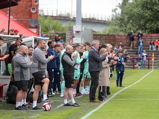 Andrew Jenkins' family witness warm tribute at Workington-Carlisle United game