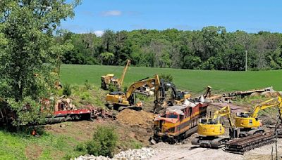 Crew member injured as CPKC train derails in Iowa (updated) - Trains