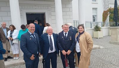 Lough Swilly RNLI members honoured at Arás an Uachtaráin - Donegal Daily