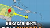 Huracán Beryl vuelve a subir a categoría 3