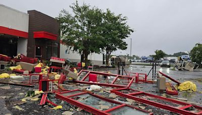 Tropical Storm Debby causes possible tornadoes across Charleston, damaging homes and businesses