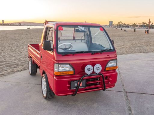 The new hot truck comes from Japan and looks like a toy