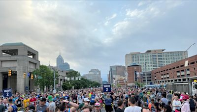 Thousands of runners take the streets of Indy for the 500 Festival Mini Marathon