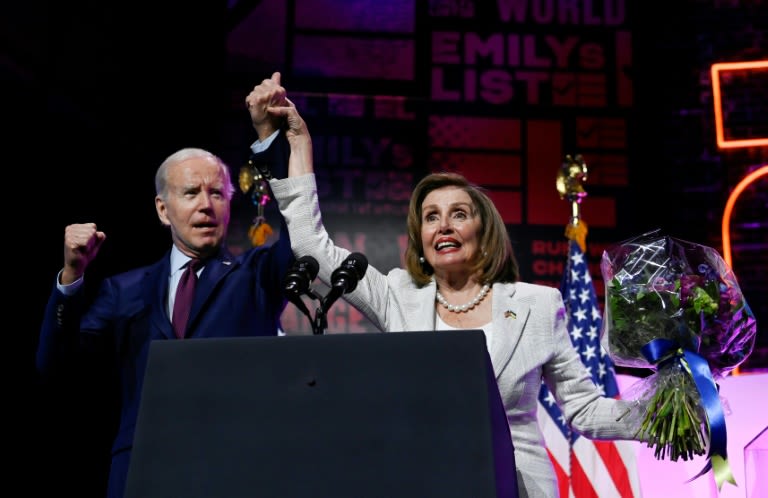 Biden, in election year, gives top US honor to leading Democrats