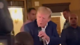 Newly arrested Trump crashes wedding and swoons over ‘beautiful bride’ hours after DC arraignment