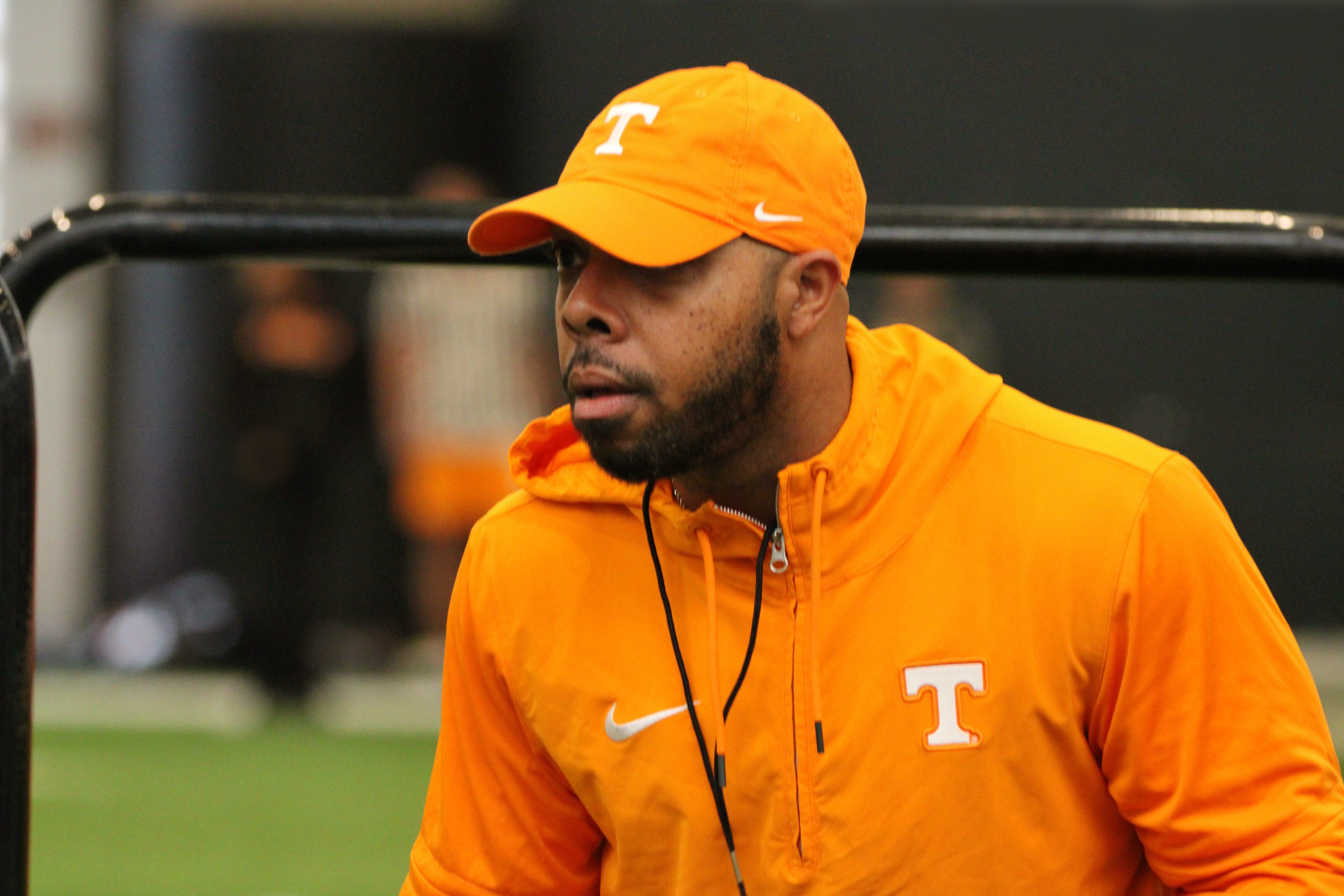 De'Rail Sims discusses Tennessee's running backs in fall camp