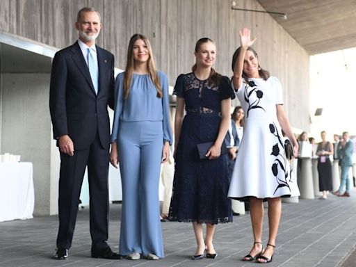 Leonor anima a que los jóvenes vivan con "esperanza y energía"