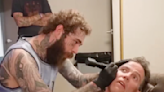 Post Malone Tattooed A Dick On Steve-O’s Face At Bonnaroo