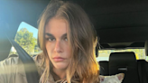 Kaia Gerber has gone against tradition, dyeing her hair darker for summer 2024