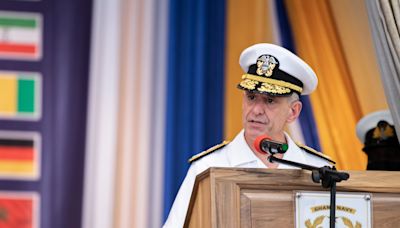 A top US admiral got a $500,000 job for steering a firm a sole-source contract, prosecutors allege