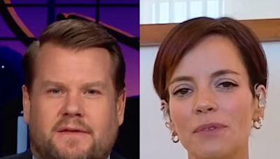 James Corden ‘addresses’ being called ‘beg friend’ by Lily Allen