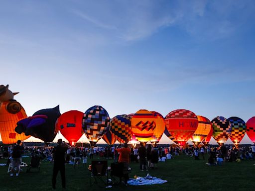The Ohio Challenge Hot Air Balloon Festival in Middletown