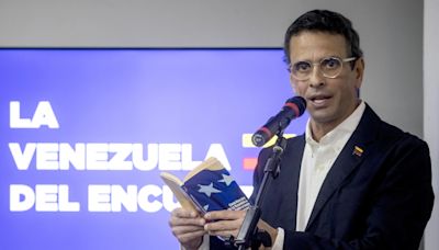 Capriles asegura que ciudadanos en "todos los rincones de Venezuela" rechazan a Maduro