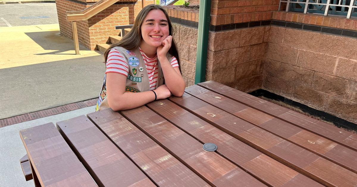 Girl Scout, Donegal grad makes Mount Joy library outdoor area more accessible, earns Gold Award