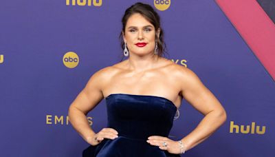 Olympian Ilona Maher Stuns in Vintage Blue Velvet Gown at the Emmys