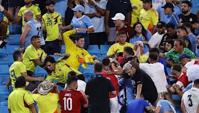 Conmebol condena actos violentos en el Colombia vs. Uruguay por la semifinal de la Copa América