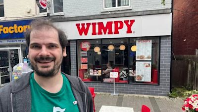 'I'm the world's biggest Wimpy fan and I'm trying to visit all 64 restaurants'