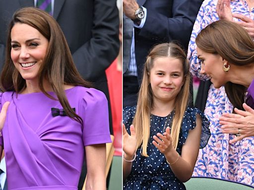 The Princess of Wales makes first appearance at Wimbledon 2024 alongside Princess Charlotte - best photos