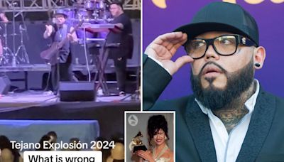 Brother of slain pop star Selena lashes out at fans during concert: ‘Boo yourselves!’