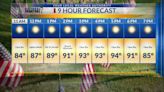 Friday 9-hour forecast: Memorial Day weekend kicks off with clear skies