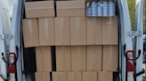 Arrest after 1.2m 'illegal' cigarettes seized from A19 van