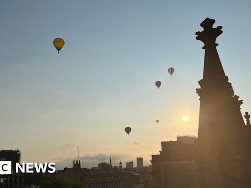 Bristol Balloon Fiesta countdown begins with sunrise ascent