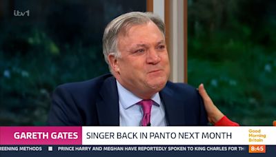 Good Morning Britain host Ed Balls is reduced to tears