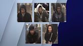 Police share photos of 5 men wanted in connection with Red Line robbery