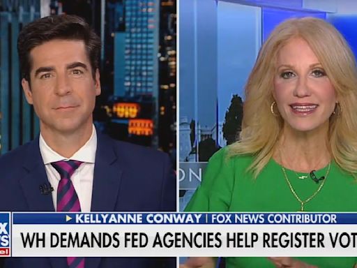 Fox News' Jesse Watters attacks efforts to register small business owners to vote