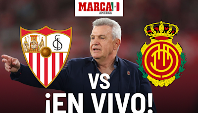 Sevilla vs Mallorca EN VIVO. Javier Aguirre hoy en LaLiga 2024 | Marca