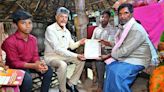 Andhra Pradesh CM Chandrababu Naidu launches 'NTR Bharosa' Pension Scheme