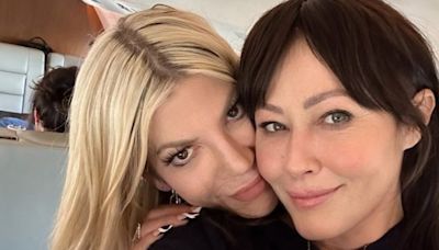 Tori Spelling confiesa lo "agradecida" que está con Shannen Doherty por haber tenido una última conversación antes de morir