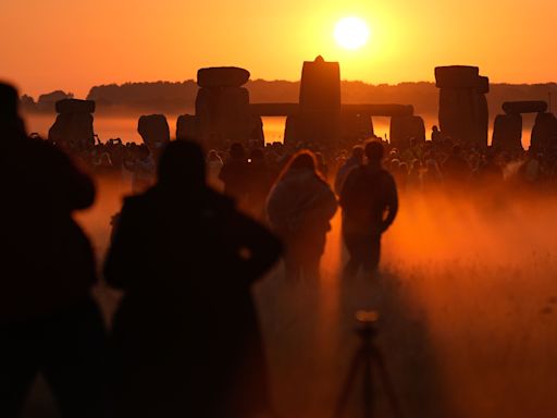 Around 15,000 people attend summer solstice at Stonehenge