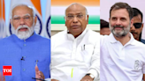 'Praying for long, healthy life': PM Modi, Rahul Gandhi greet Mallikarjun Kharge on 82nd birthday | India News - Times of India