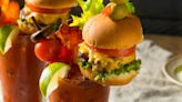 Bloody Mary-Inspired Burgers Are The Brunch Hangover Cure We Need